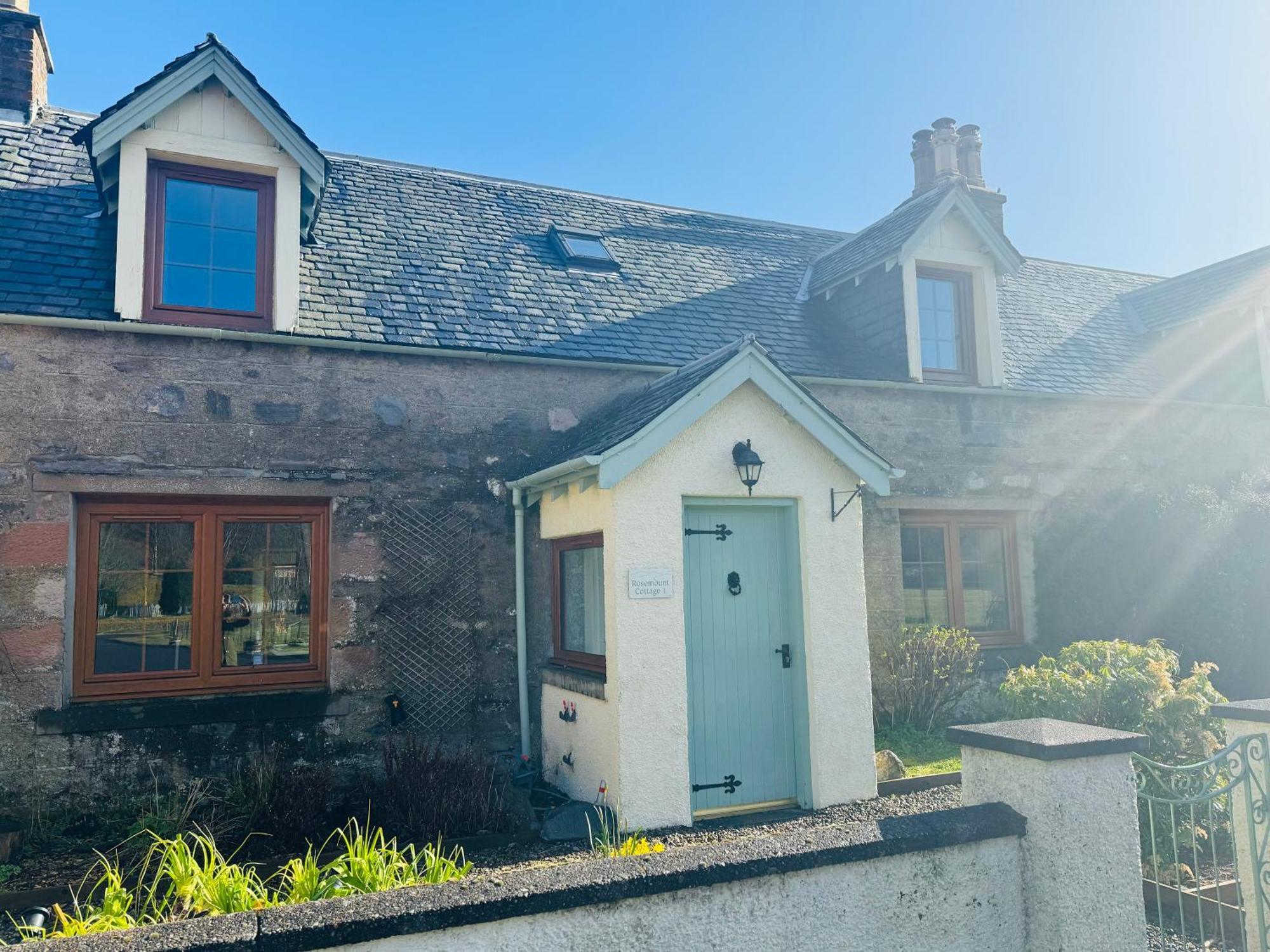 Rosemount Cottage One- Highland Cottage Garve Exterior foto