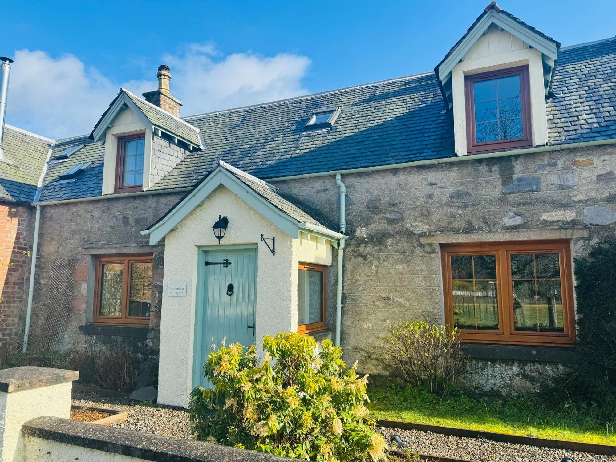Rosemount Cottage One- Highland Cottage Garve Exterior foto